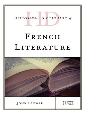 cover image of Historical Dictionary of French Literature